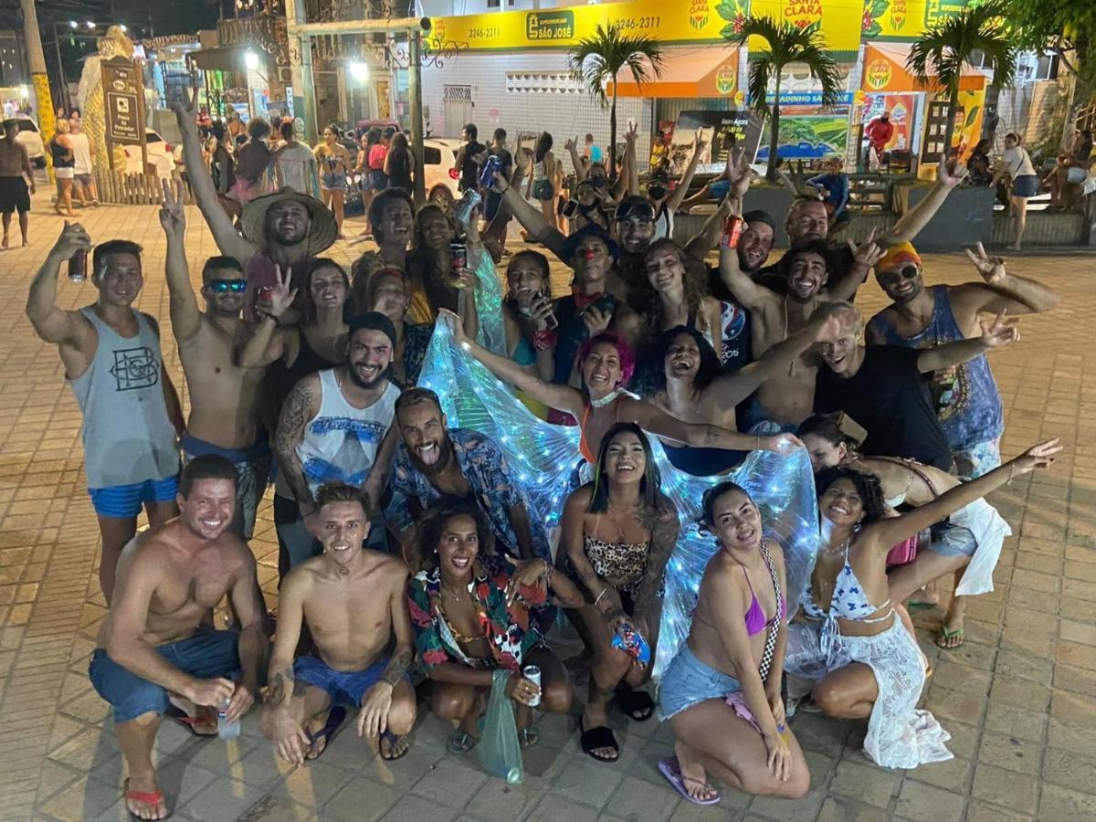 Praia de Pipa Lagarto Na Banana Hostel מראה חיצוני תמונה