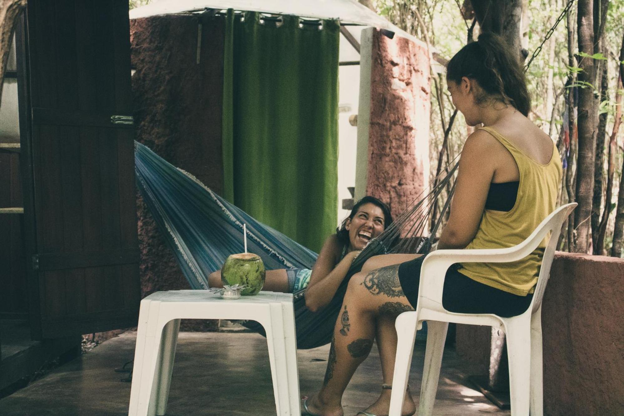 Praia de Pipa Lagarto Na Banana Hostel חדר תמונה