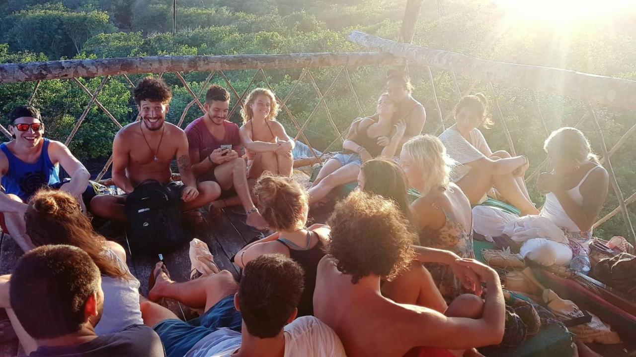 Praia de Pipa Lagarto Na Banana Hostel מראה חיצוני תמונה